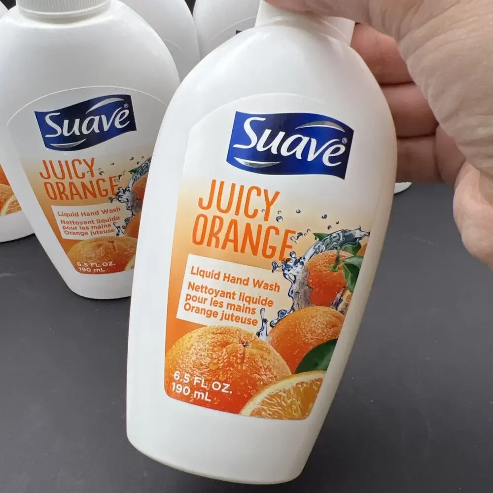 Pack Of 6 Suave Juicy Orange Liquid Hand Wash 6.5oz.